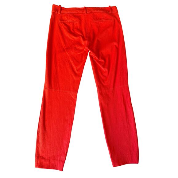 J.Crew Minnie Pants Orange Size 2 – Slim Fit Stretch Trousers - Picture 2 of 10